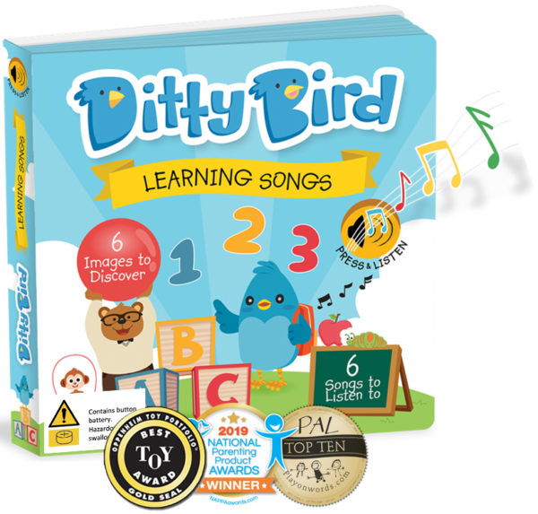 Ditty Bird Musical Book | Learning Songs