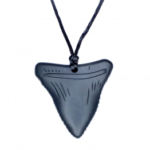 Chewy Pendant - Shark Tooth Black