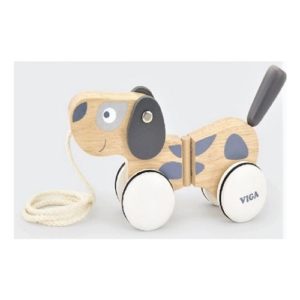 VIGA Wooden Pull Along Puppy | Twigs Toy Boutique