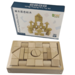 Wooden Log Building Blocks 28 pcs