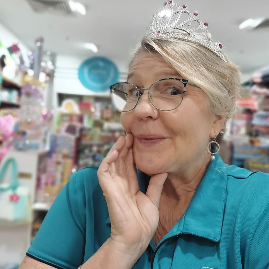 Michelle in tiara Michelle in tiara